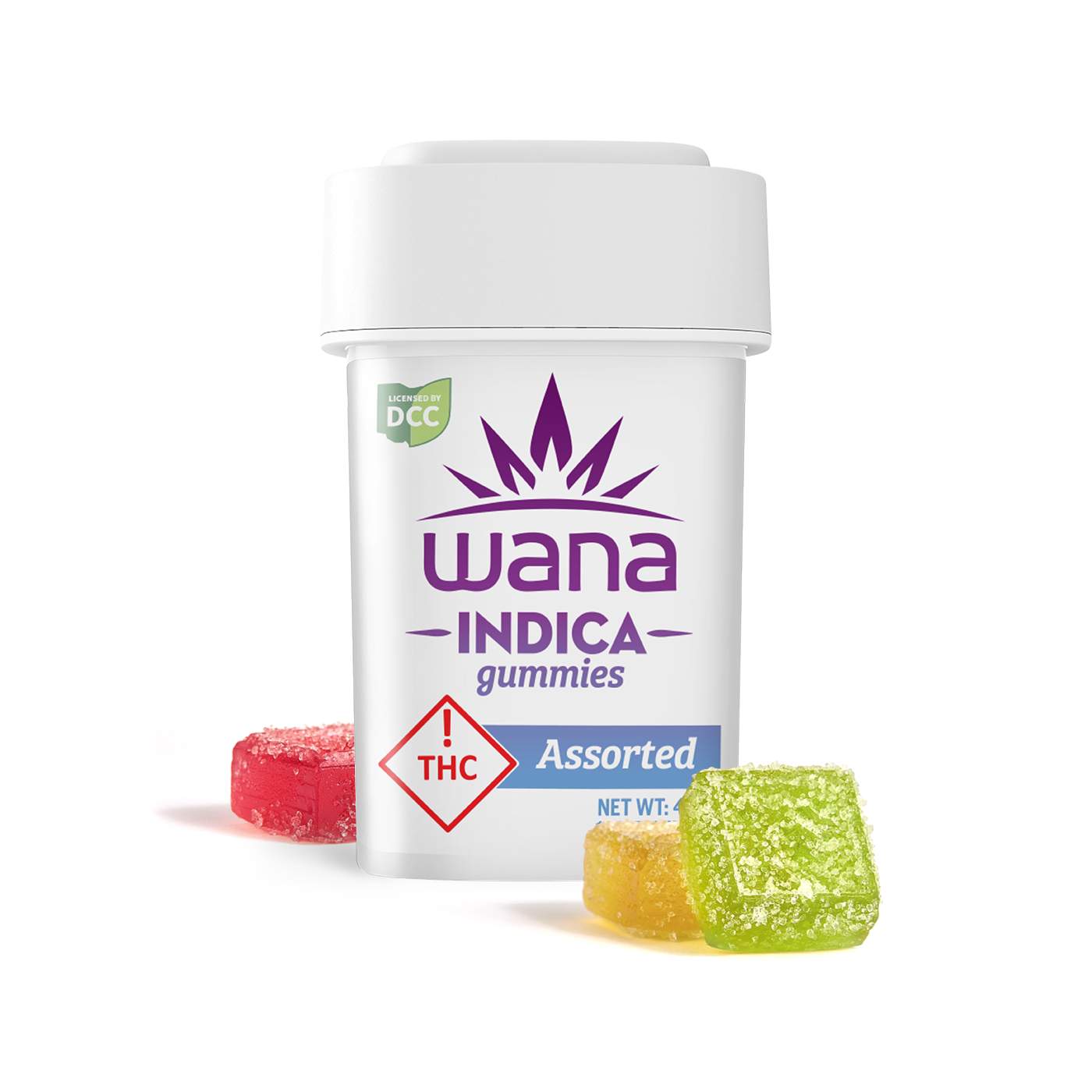 Assorted - 100mg Candies - Indica - 10pk