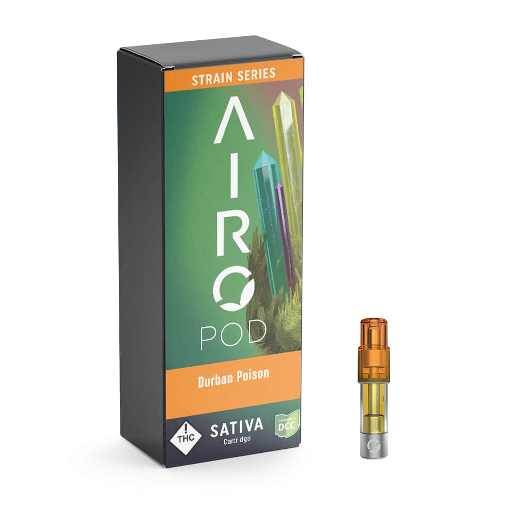 Durban Poison - 1g Distillate Airo Pod - Sativa