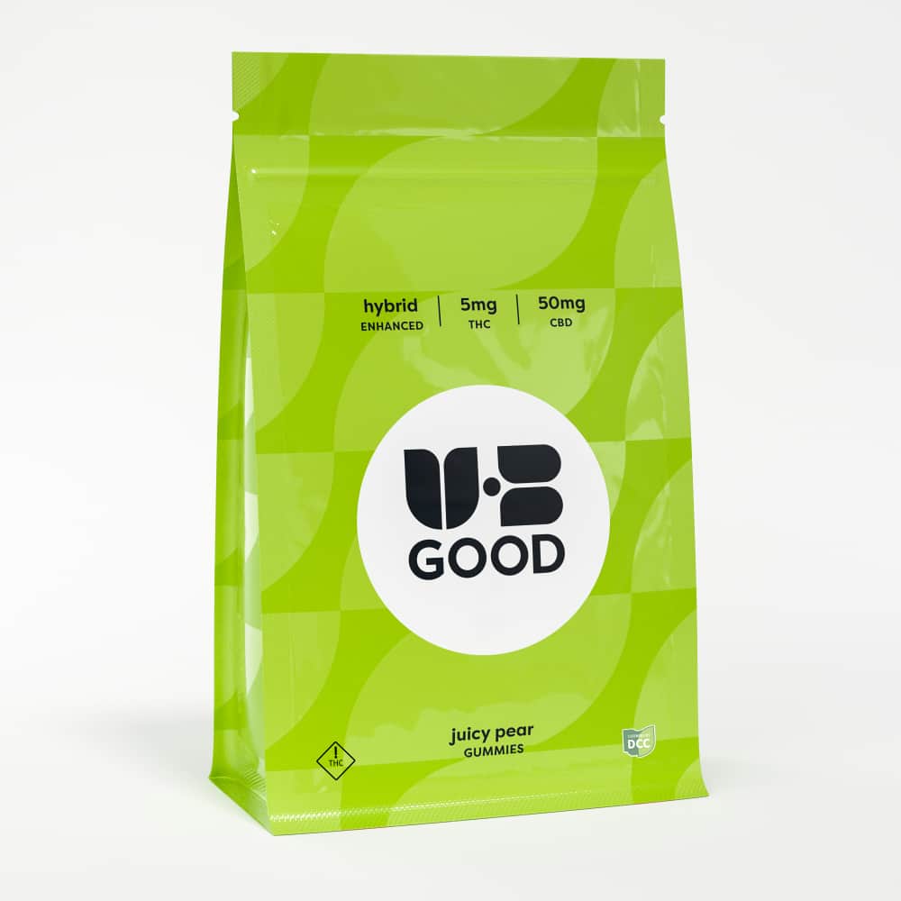 Juicy Pear 1:10 - 100mg Candies - CBD - 20pk