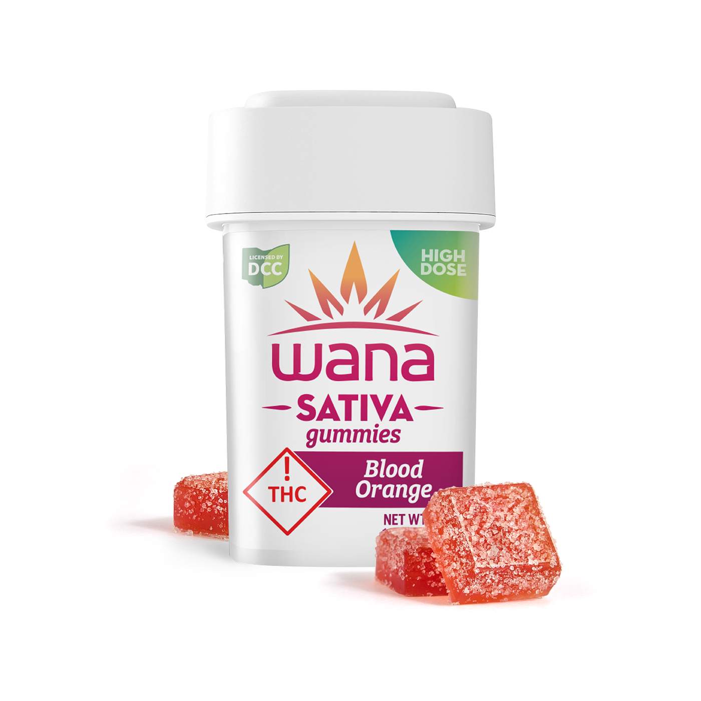 Blood Orange - 300mg Candies - Sativa - 10pk