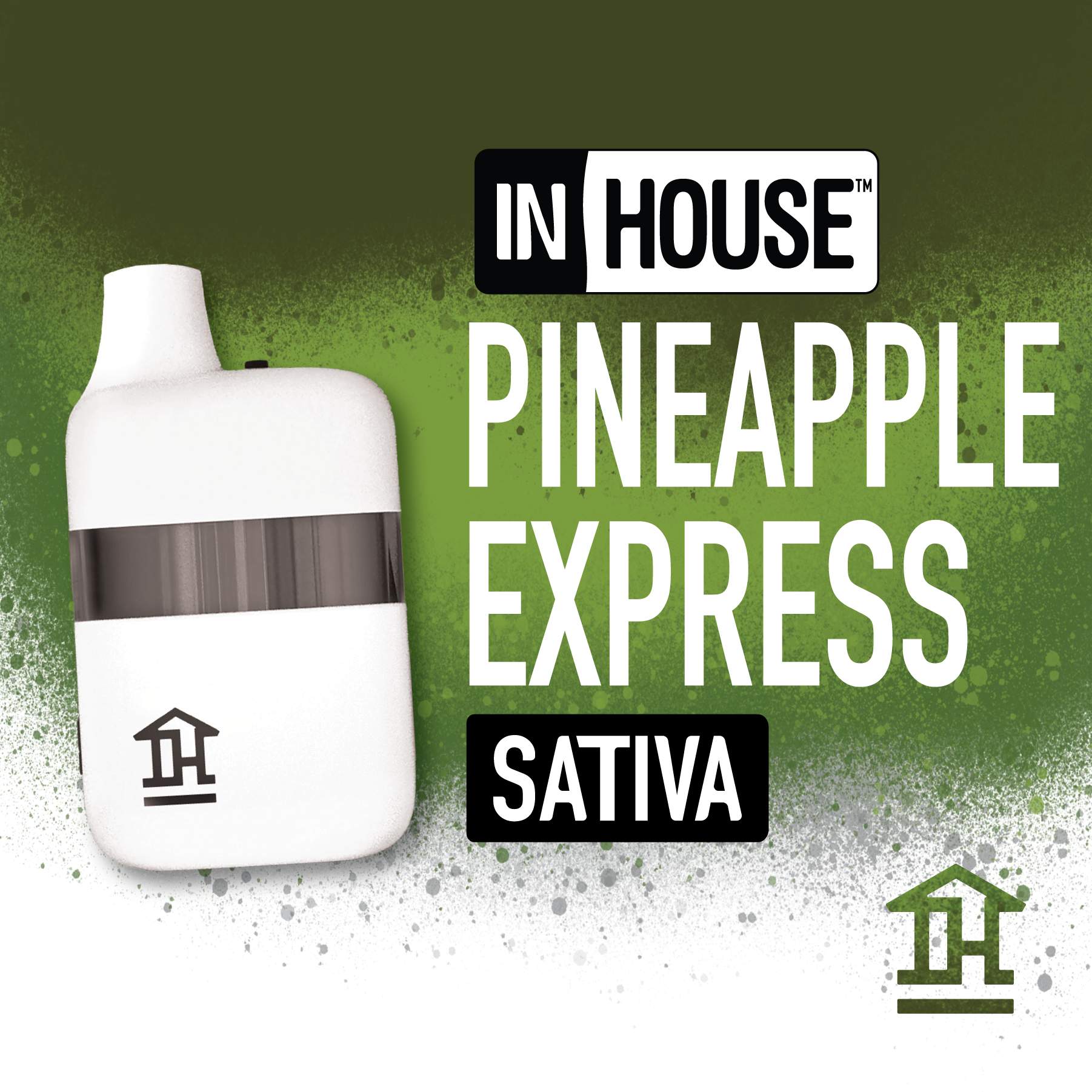 Pineapple Express - 2g Distillate Disposable - Hybrid