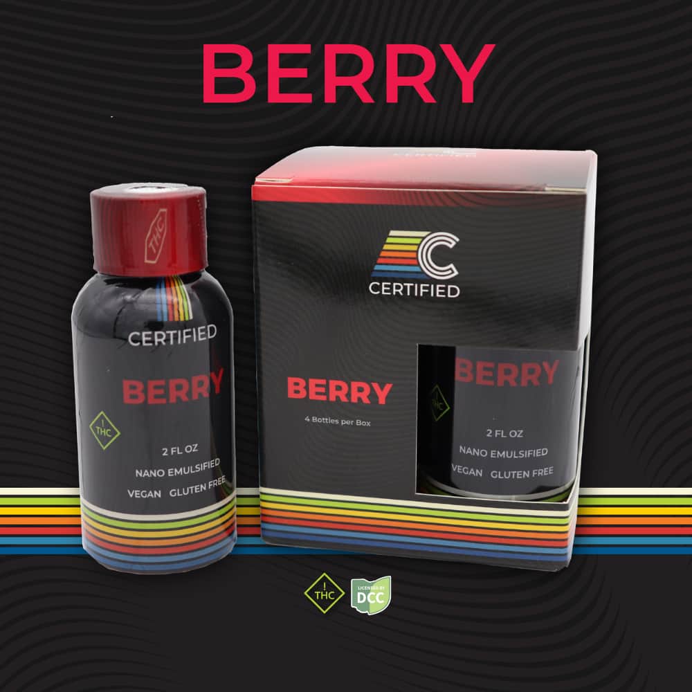 Berry Drink - 100mg Drinks - 4pk