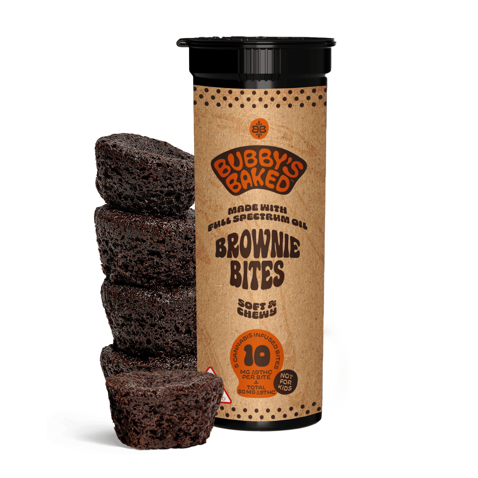 Brownie Bites - 50mg Baked Goods - 5pk