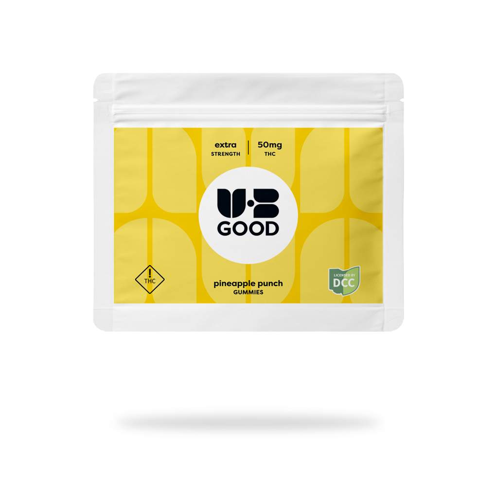 Pineapple Punch - 100mg Candies - 2pk