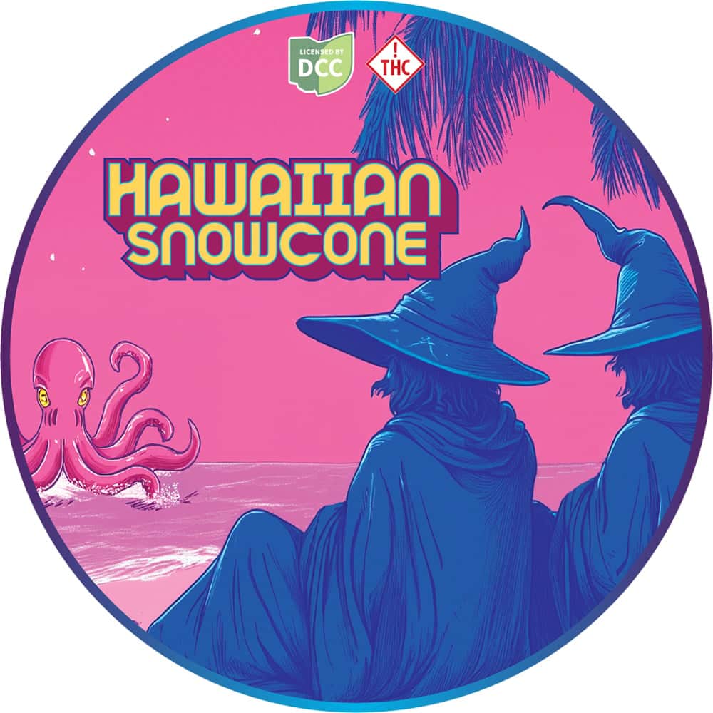 Hawaiian Snow C0ne - 1g Distillate Luster Pod - Hybrid