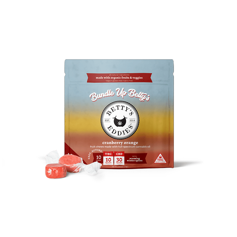 Cranberry Orange - 100mg Candies - 10pk