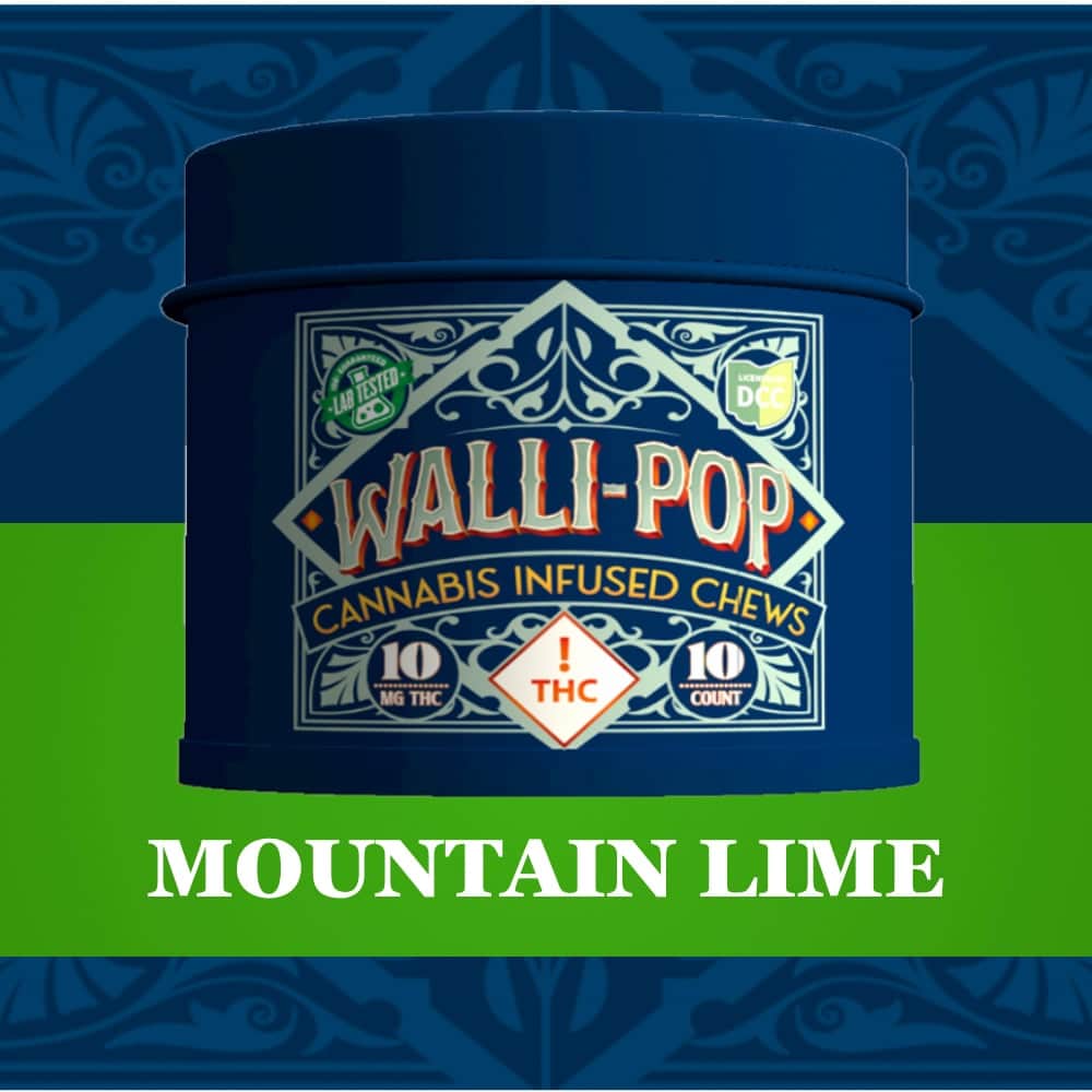 Mountain Lime - 100mg Candies - 10pk