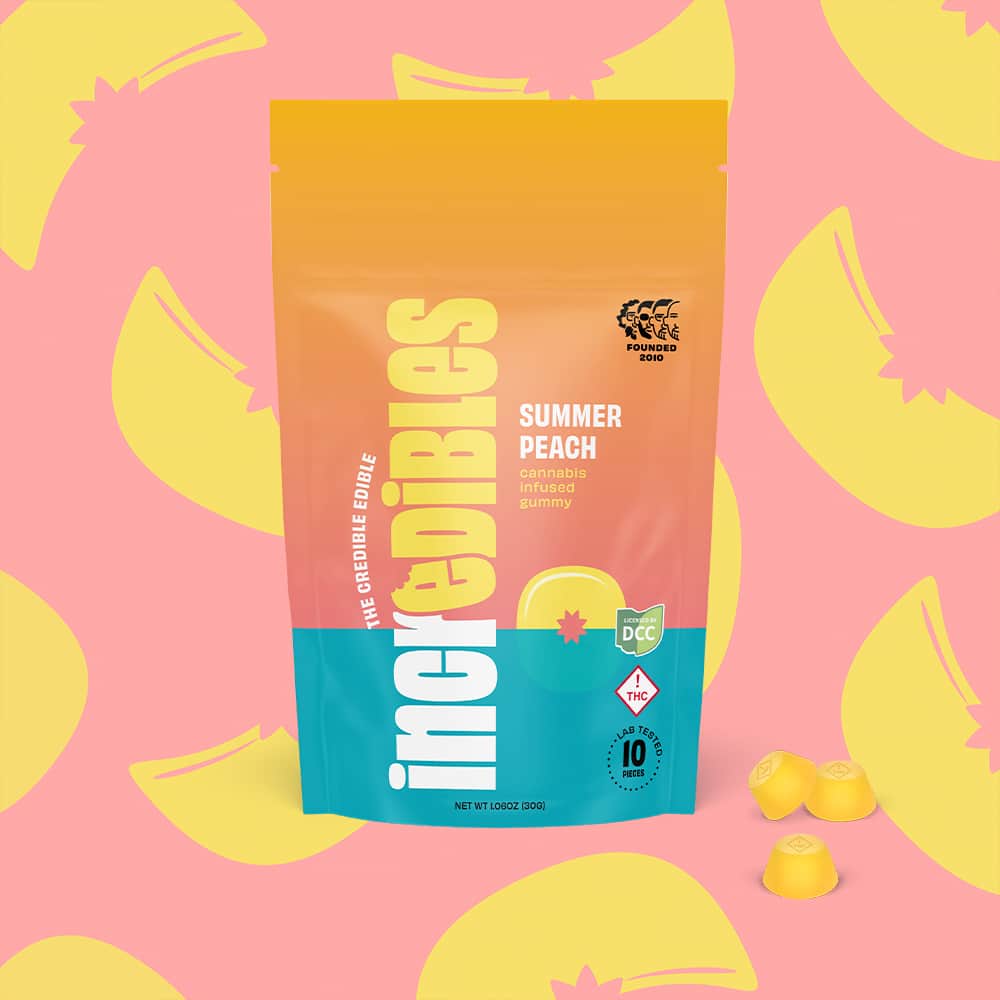 Summer Peach - 100mg Candies - 10pk