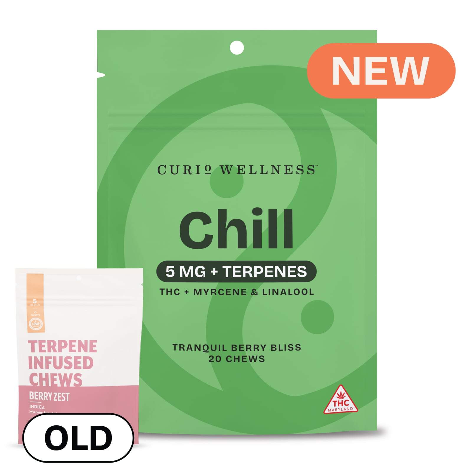 Tranquil Berry Bliss - 100mg Candies - 20pk