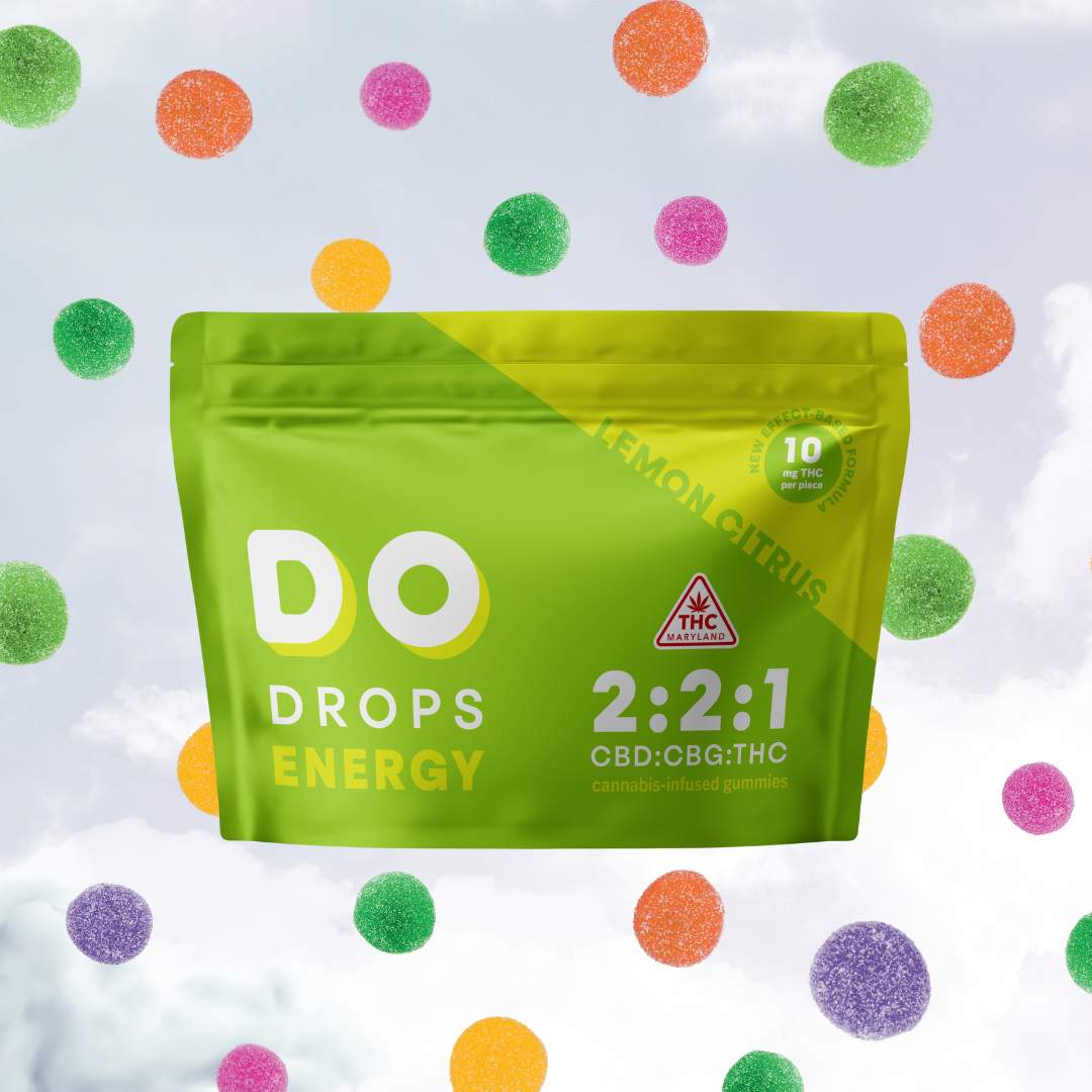 Energy Lemon Citrus 2:2:1 - 100mg Candies - CBD - 10pk