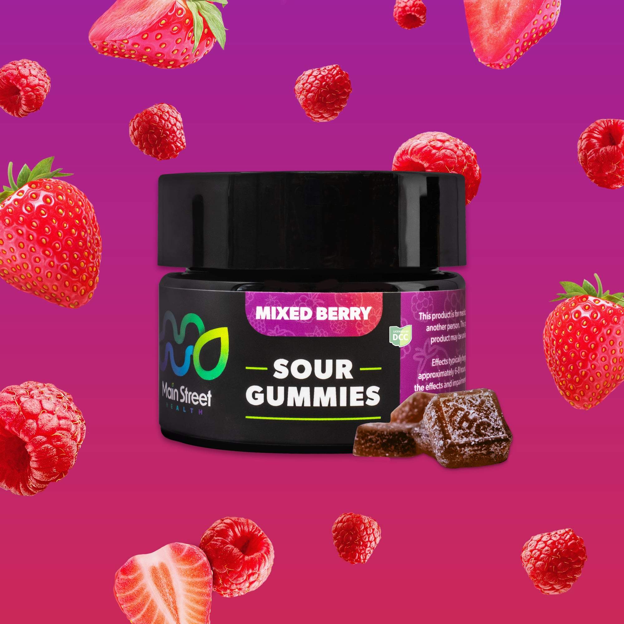 Mixed Berry - 220mg Candies - 11pk