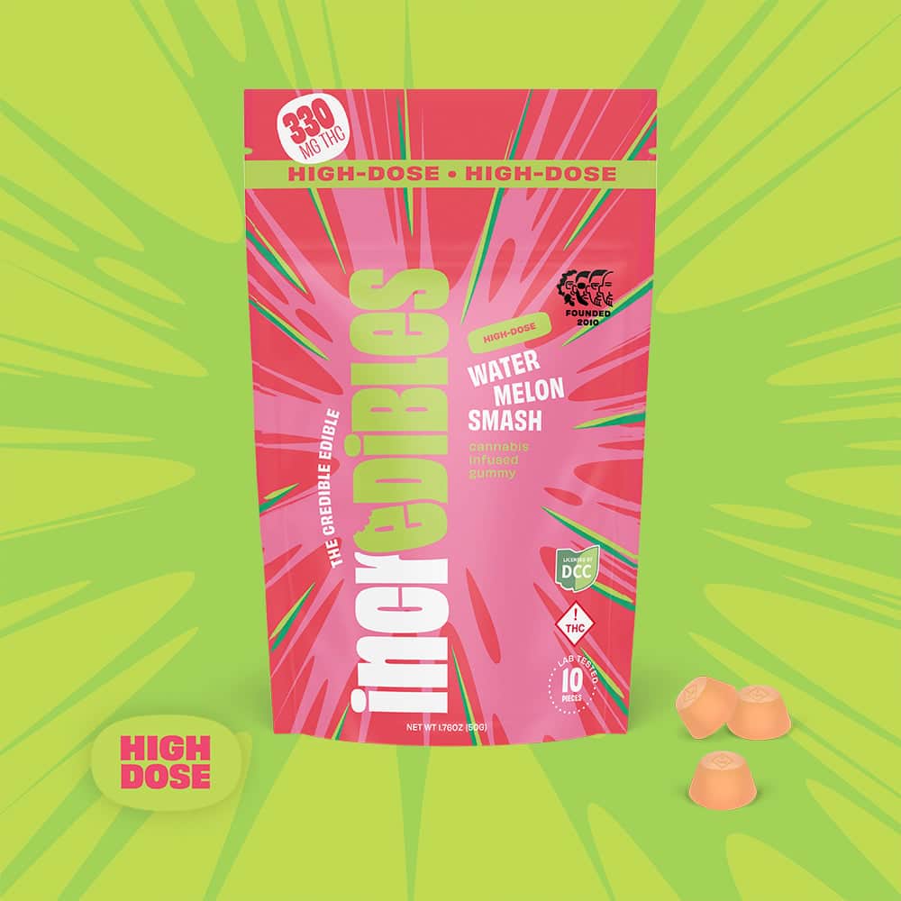 Watermelon Smash - 330mg Candies - 10pk
