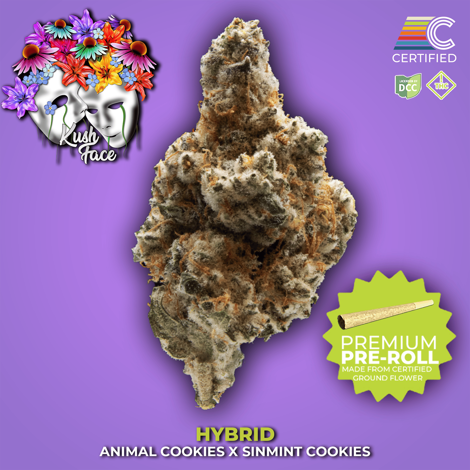 Kush Face - 1g Single - Hybrid