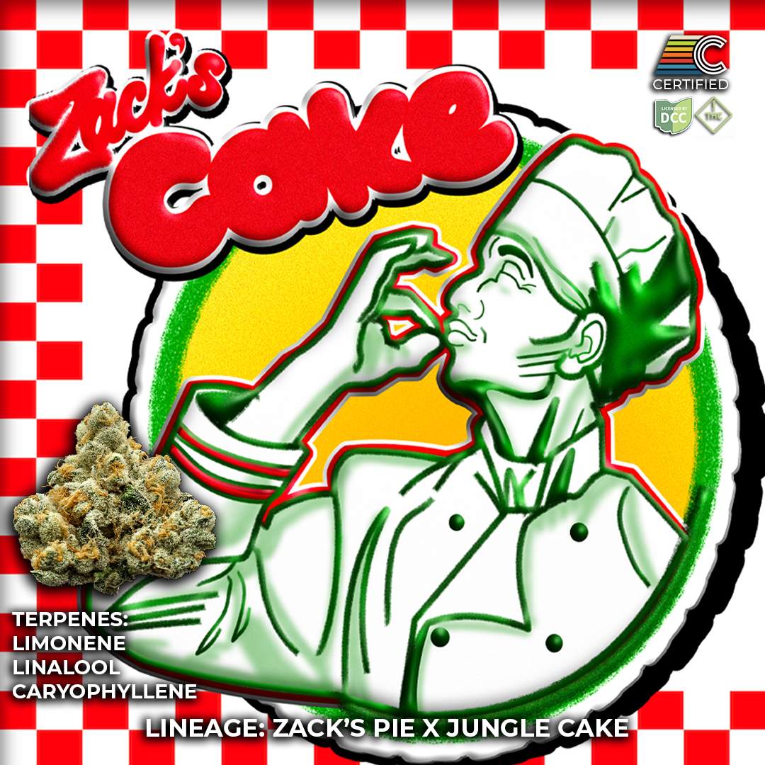 Zacks Cake - 2.83g Whole Buds - Hybrid