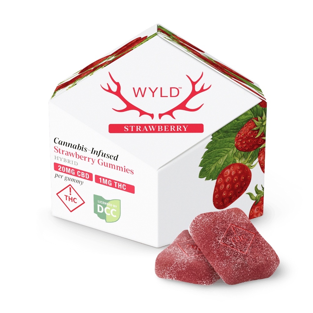 Strawberry 20:1 - 10mg Candies - CBD - 10pk