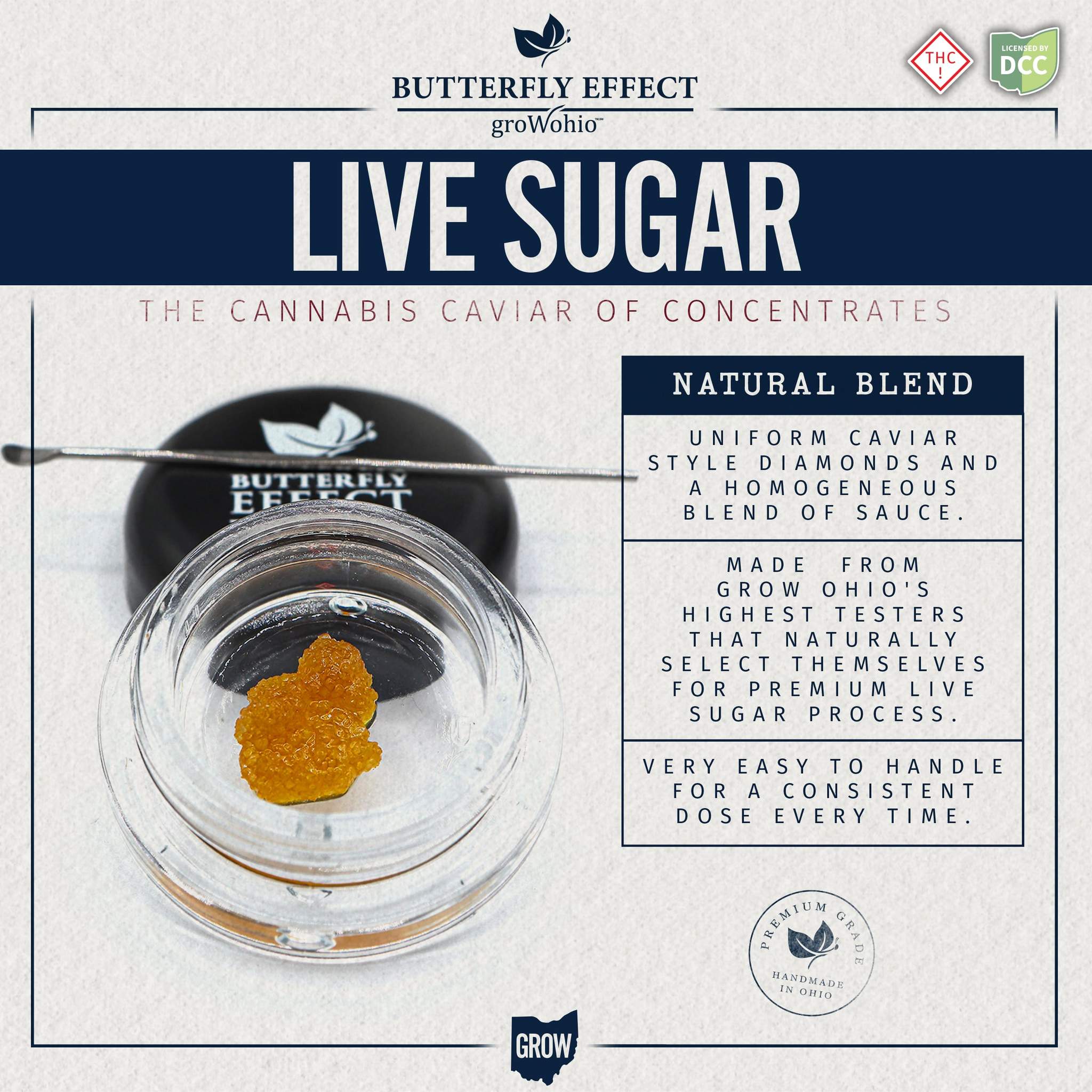 91 Royale - 0.85g Live Sugar - Sativa