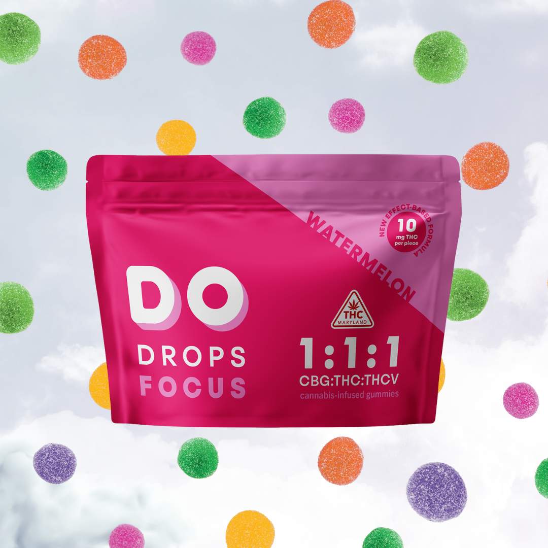 Watermelon 1:1:1 - 100mg Candies - Sativa - 10pk