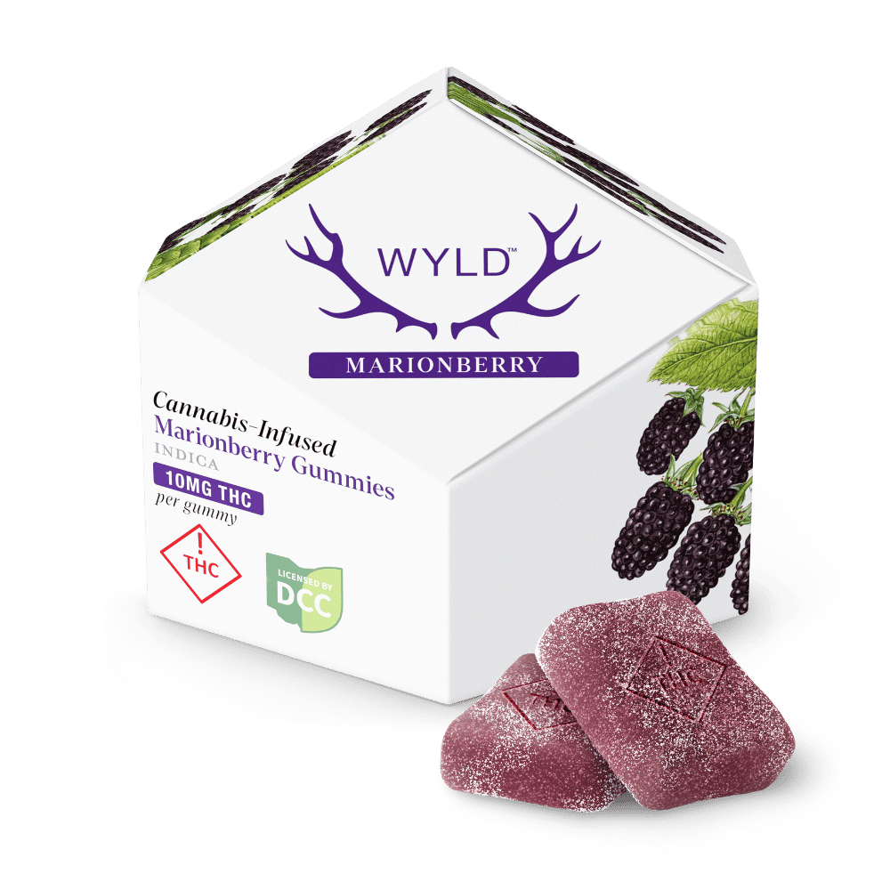 Marionberry - 100mg Candies - Indica - 10pk