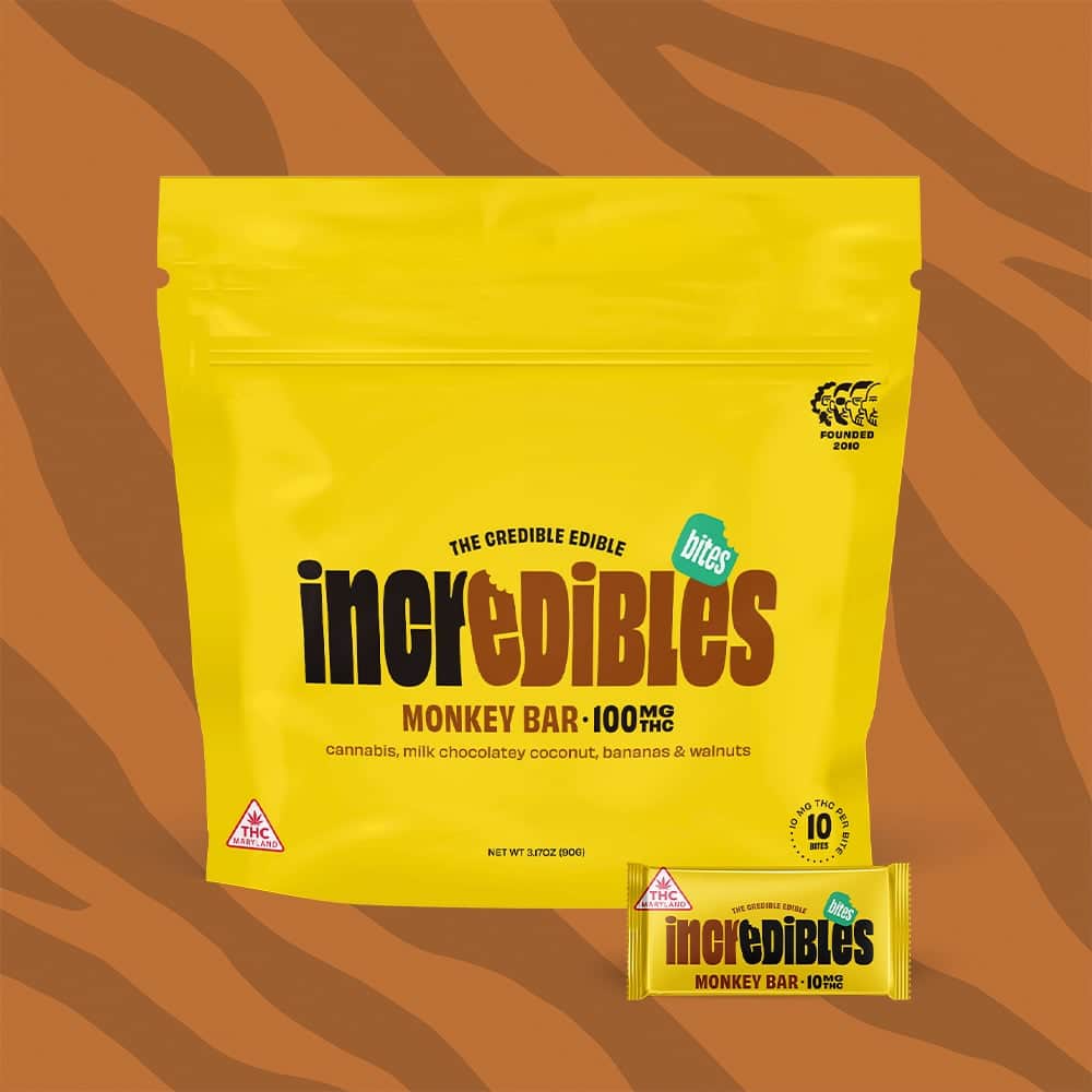 Monkey Bar - 100mg Chocolates - 10pk