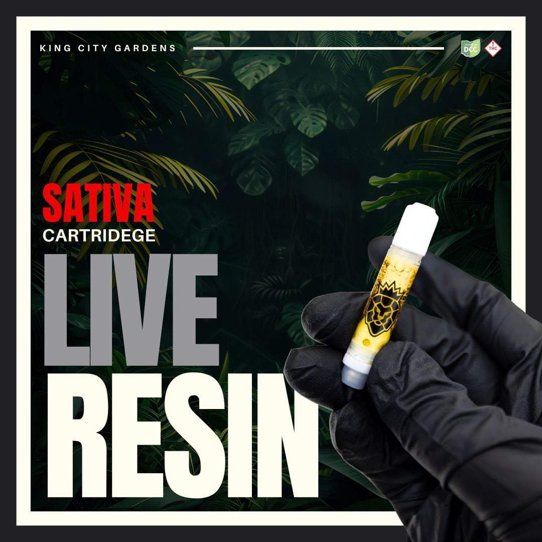 Kush Monkey - 1g Live Resin Cart - Sativa
