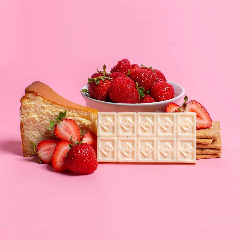 Strawberry Cheesecake Bar - 110mg Chocolates - Hybrid - 10pk