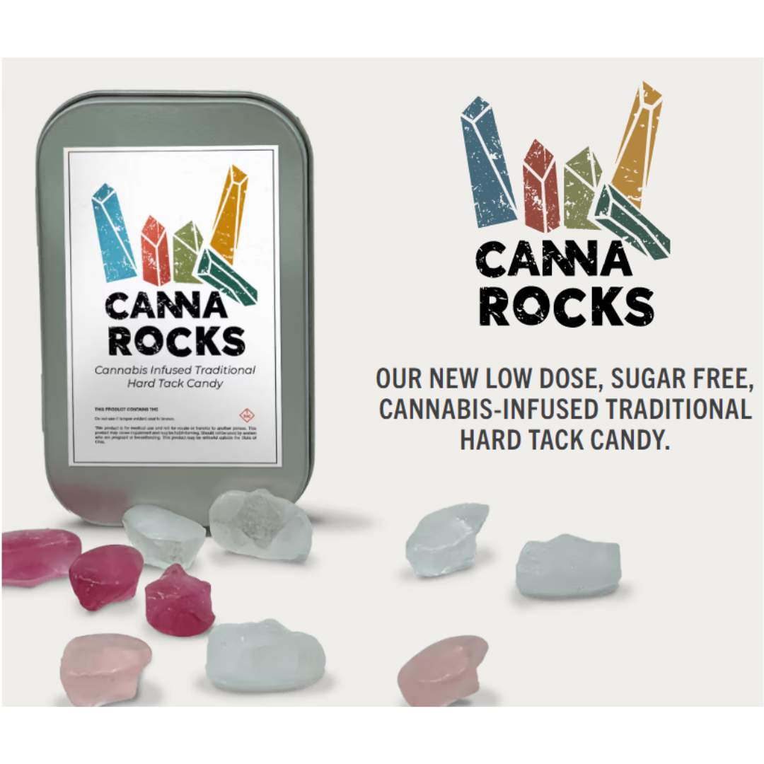Grape Canna Rocks - 100mg Mints - 20pk
