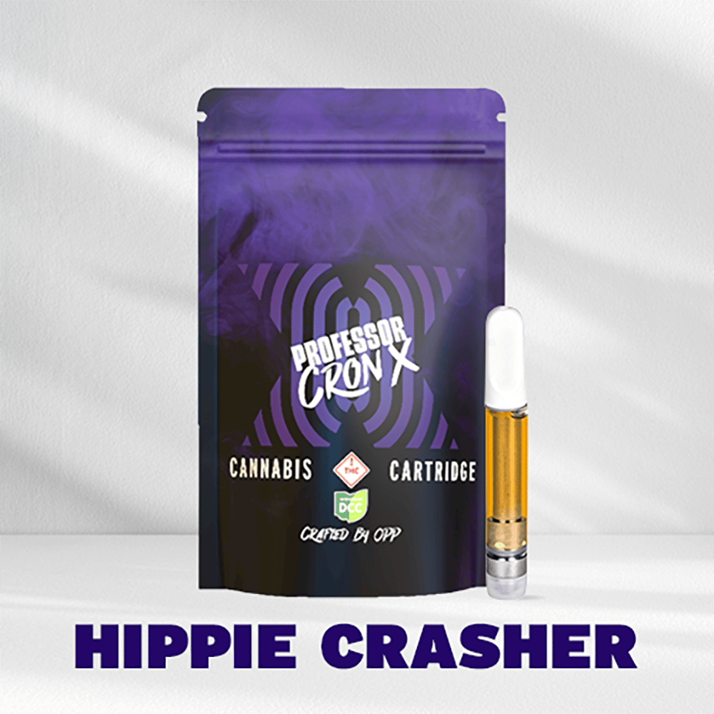 Hippie Crasher - 1g Distillate Cart - Indica