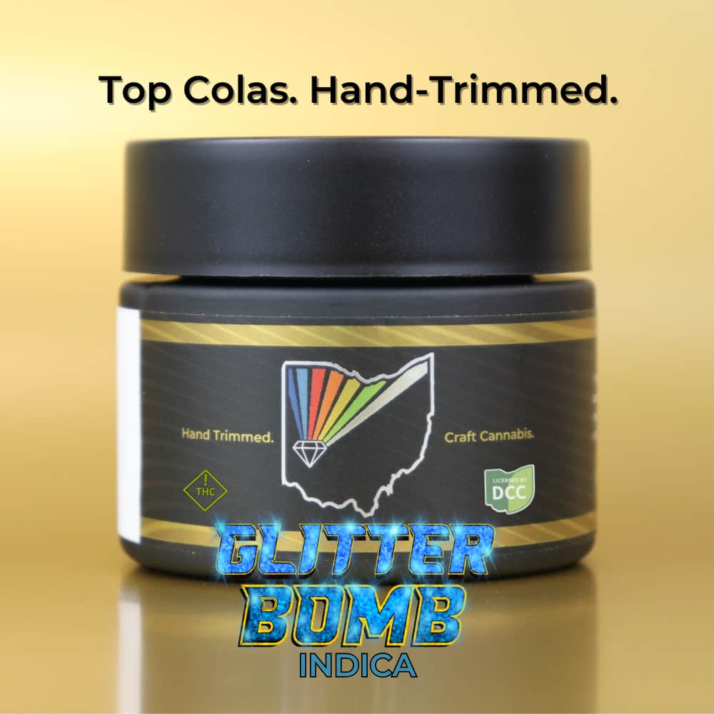 Glitter Bomb - 2.83g Whole Buds - Indica