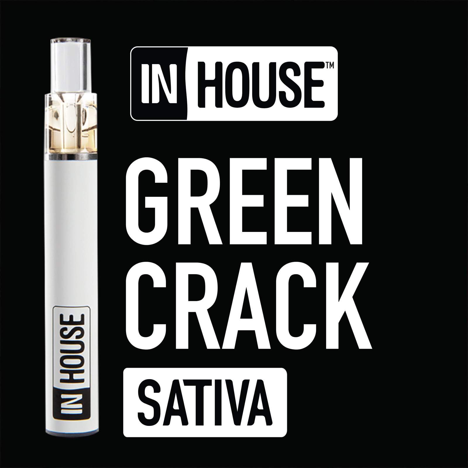 Green Crack - 1g Distillate Disposable - Sativa