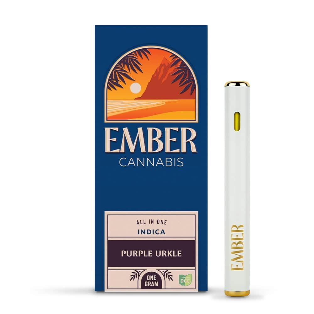 Purple Urkle - 1g Distillate Disposable - Indica