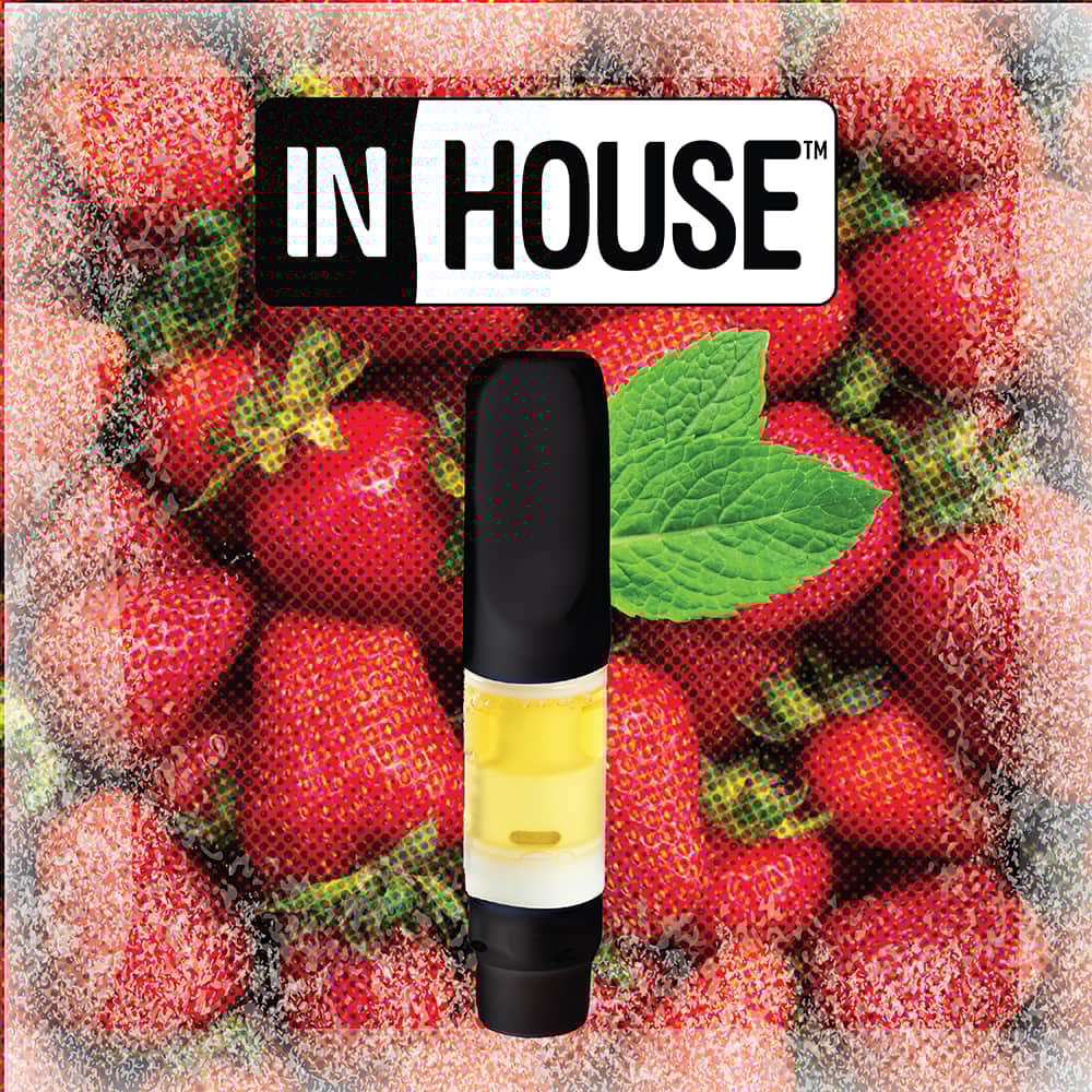 Cool Strawberry - 0.5g Distillate Cart - Hybrid