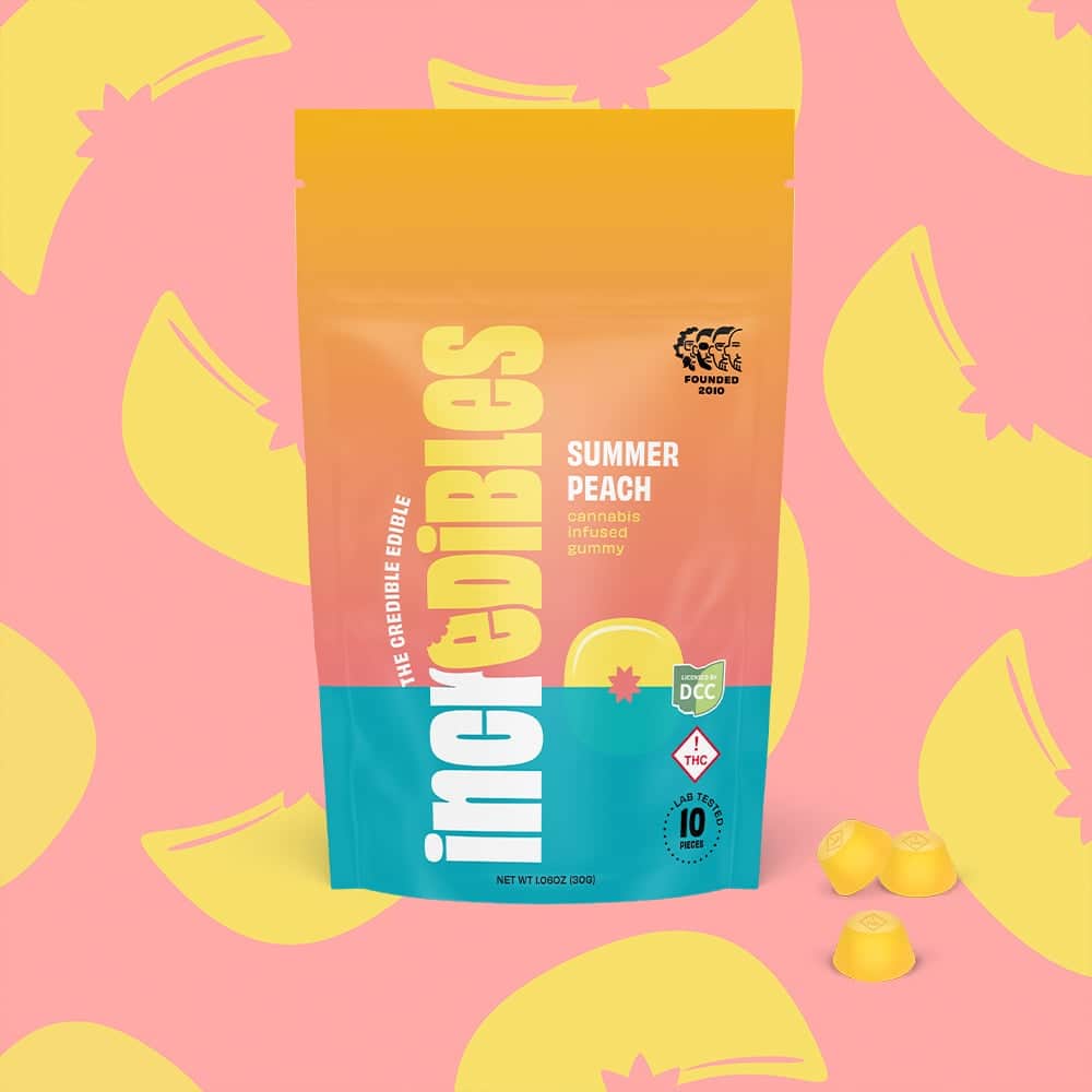 Summer Peach - 100mg Candies - 10pk