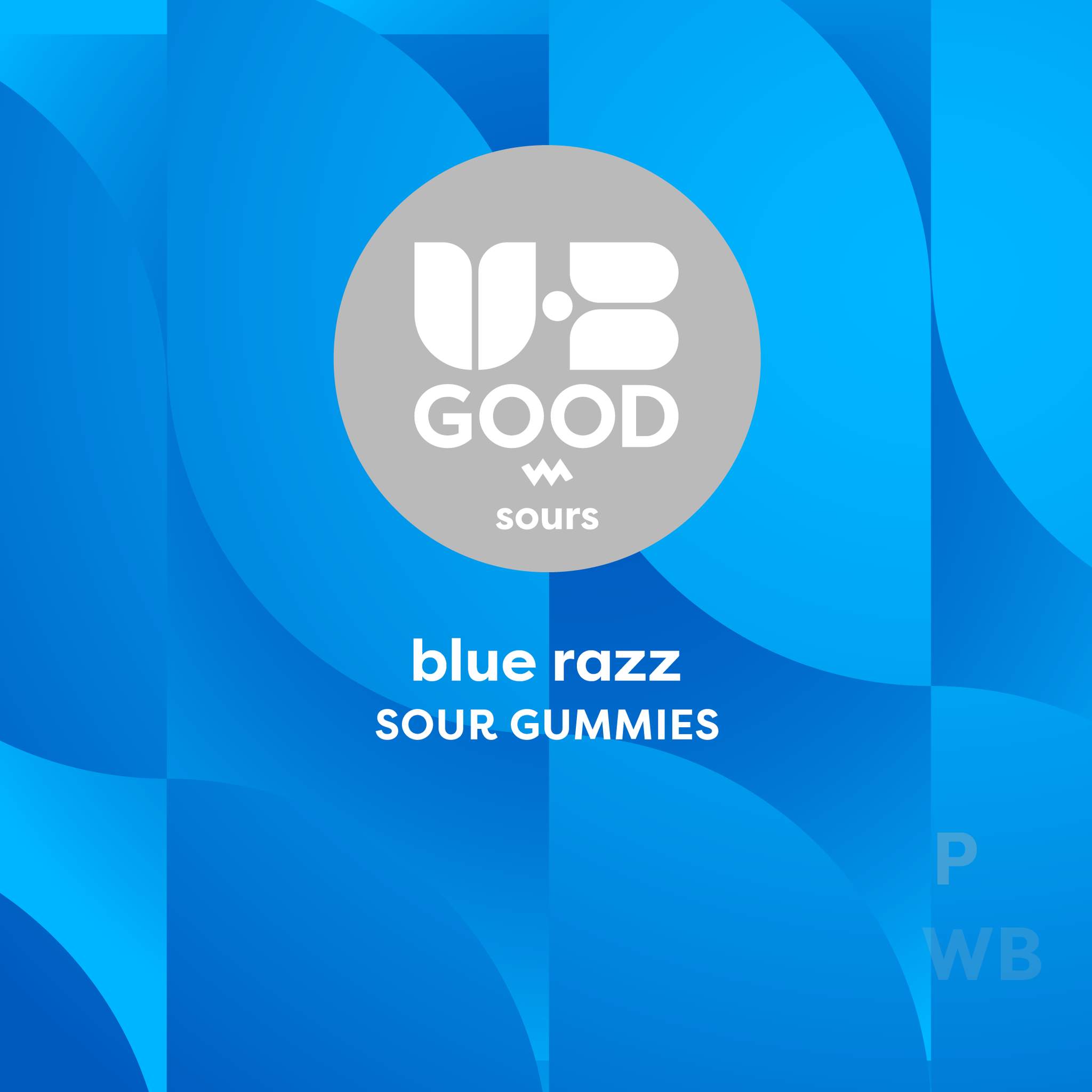 Sour Blue Razz + CBN & CBC - 100mg Candies - 10pk