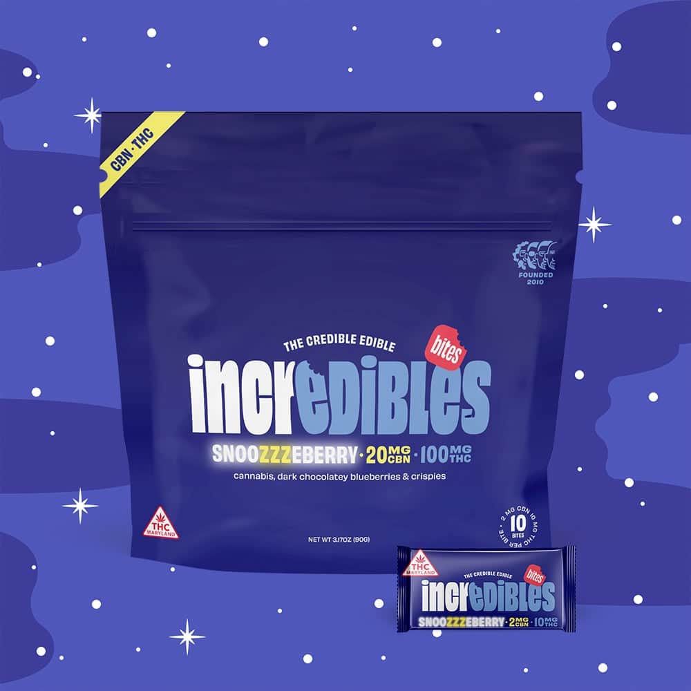 Snoozzzeberry 5:1 - 100mg Chocolates - 10pk