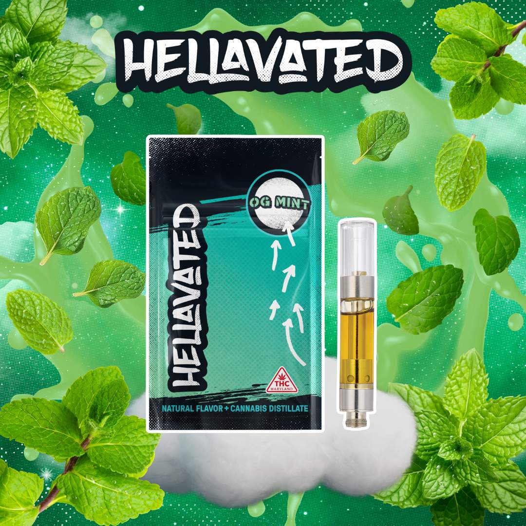 Og Mint - 1g Distillate Cart - Hybrid