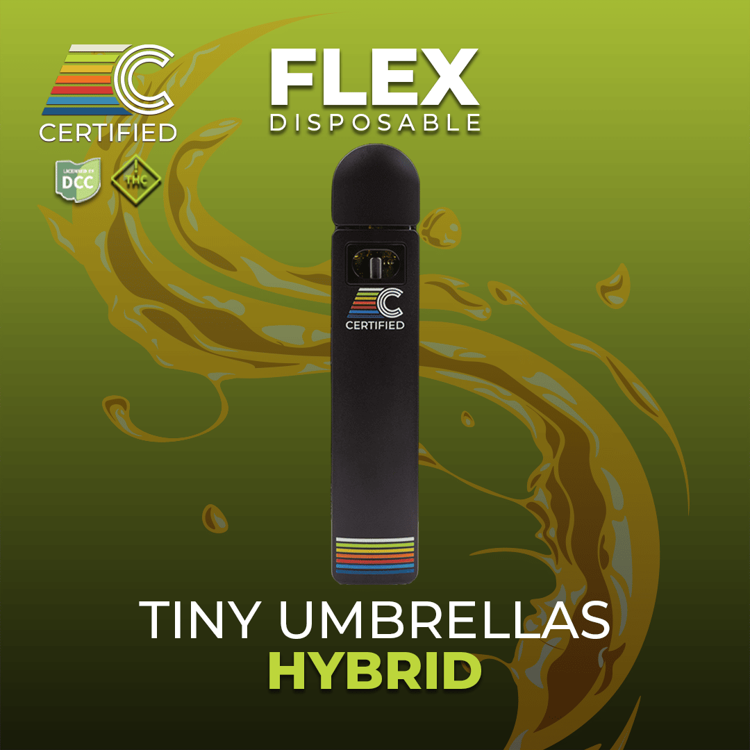 Tiny Umbrella - 1g Distillate Disposable - Hybrid