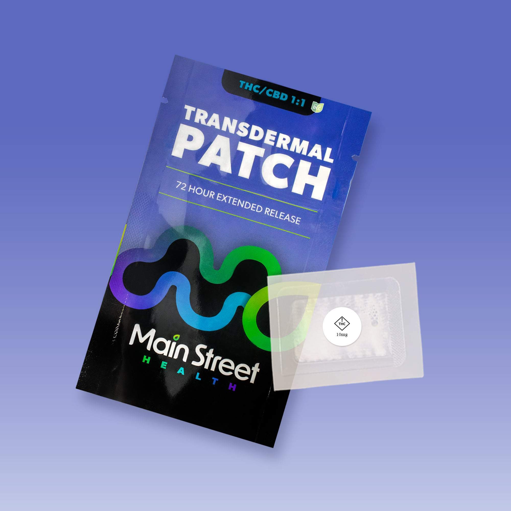 1:1 - 10mg Patches - CBD