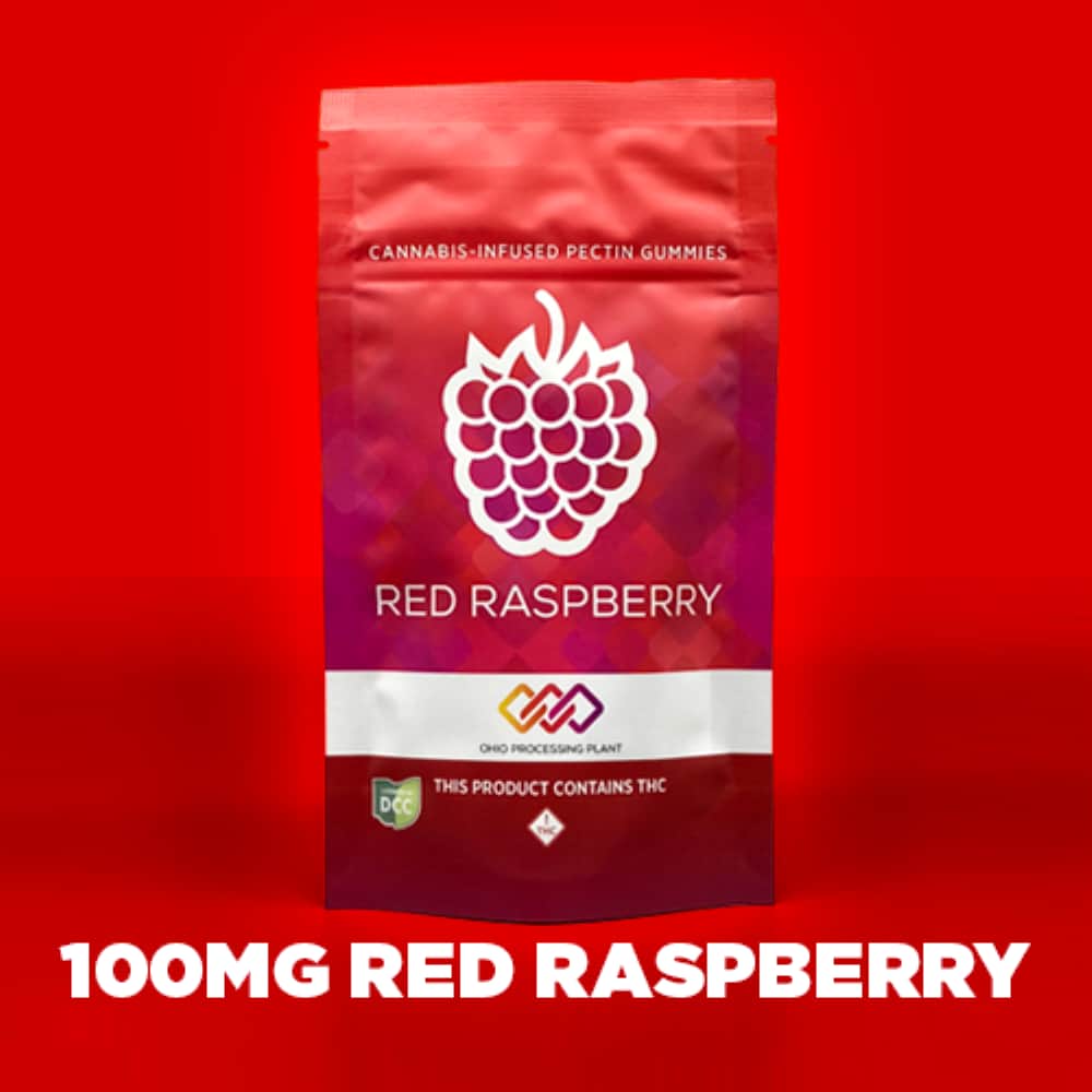 Red Raspberry - 100mg Candies - 10pk