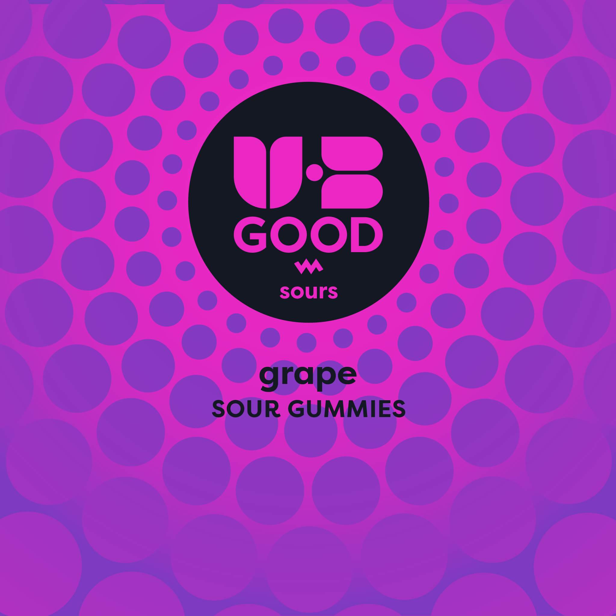 Sour Grape + CBG & THCV - 100mg Candies - 10pk