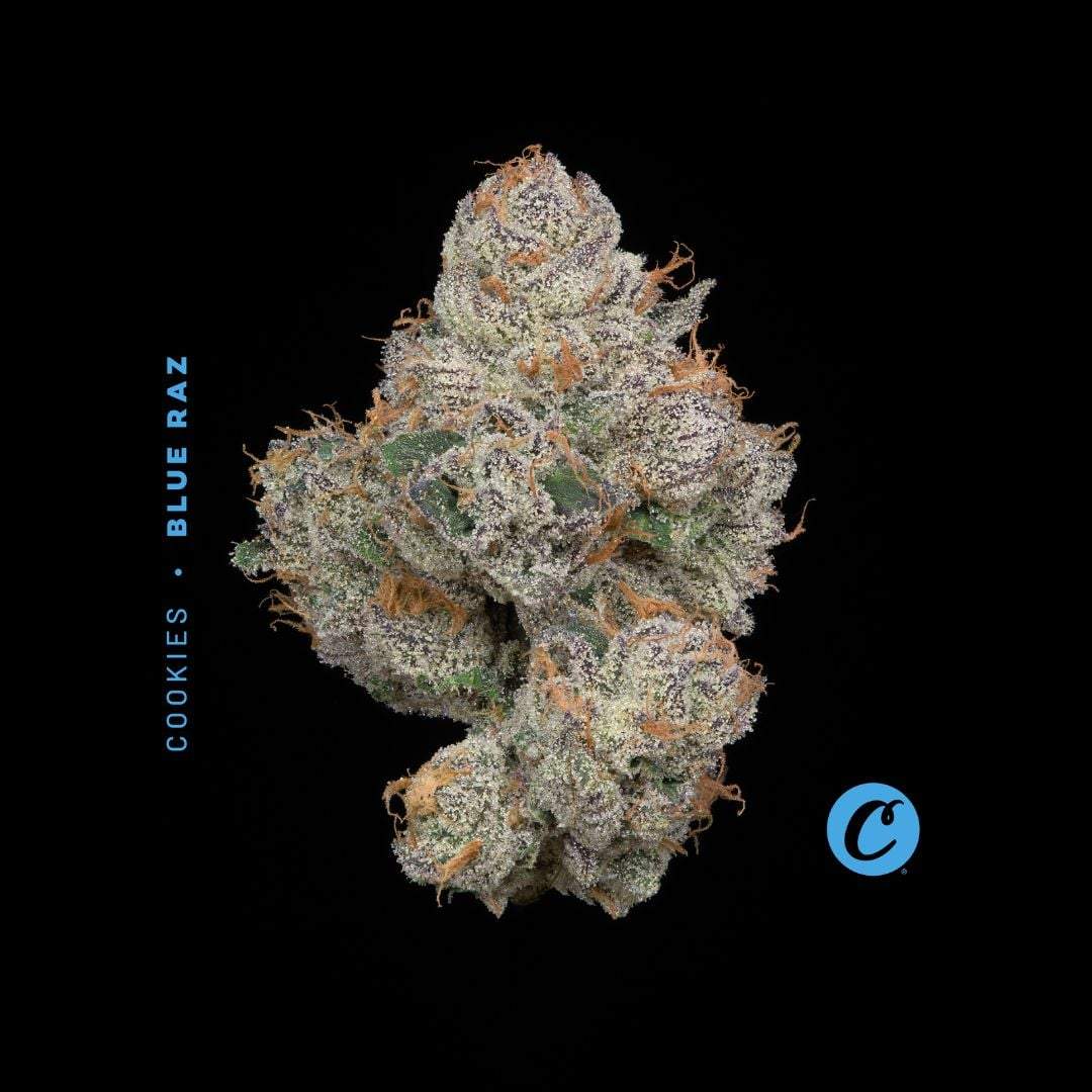 Blue Raz - 2.83g Whole Buds - Indica