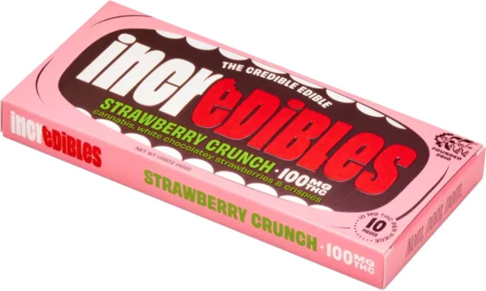 Strawberry Crunch - 105mg Chocolates - 10pk