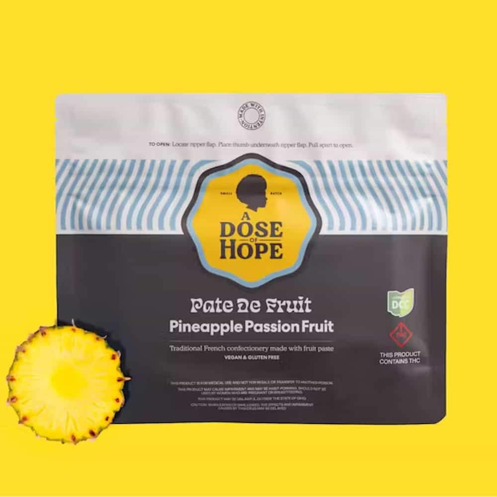 Pineapple Passionfruit Pate De Fruit