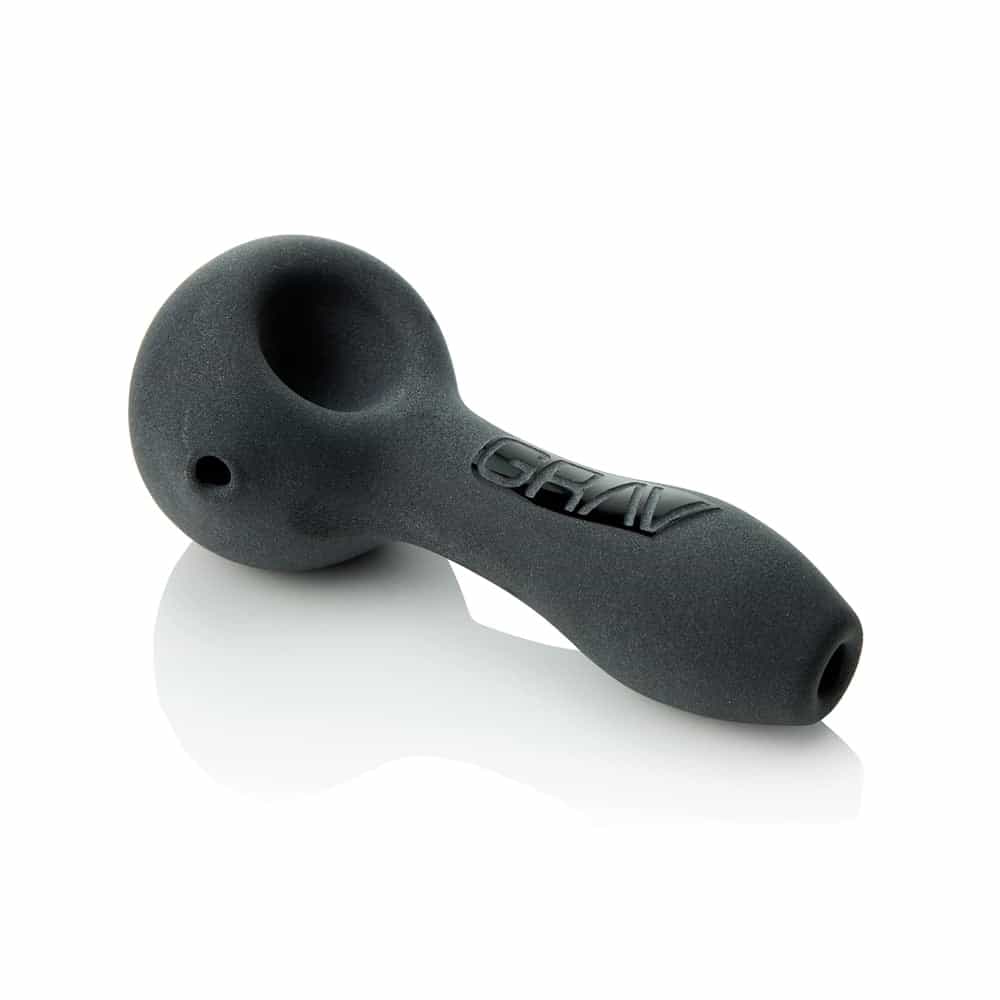 Sandblasted Spoon Pipe 4"