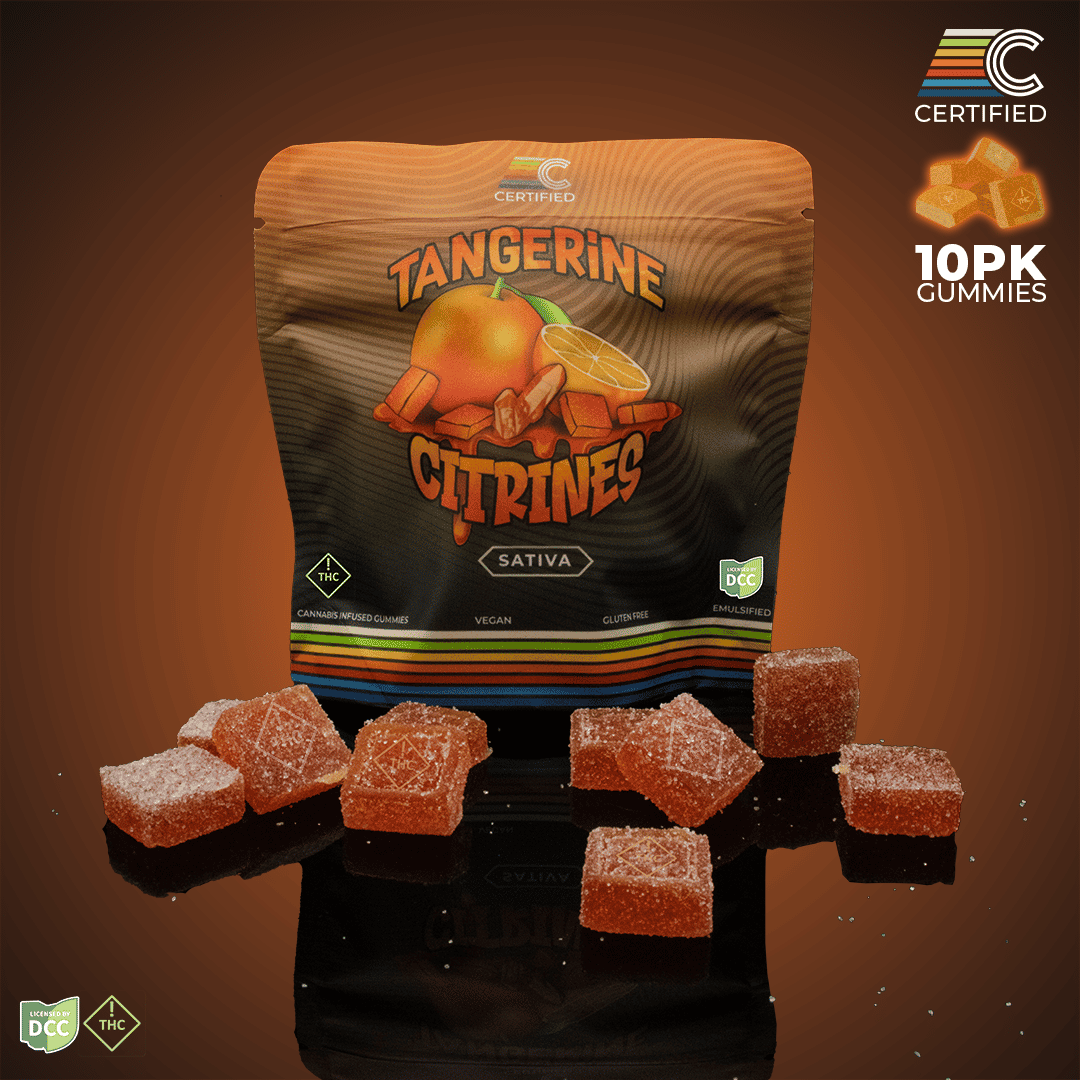 Tangerine Citrines