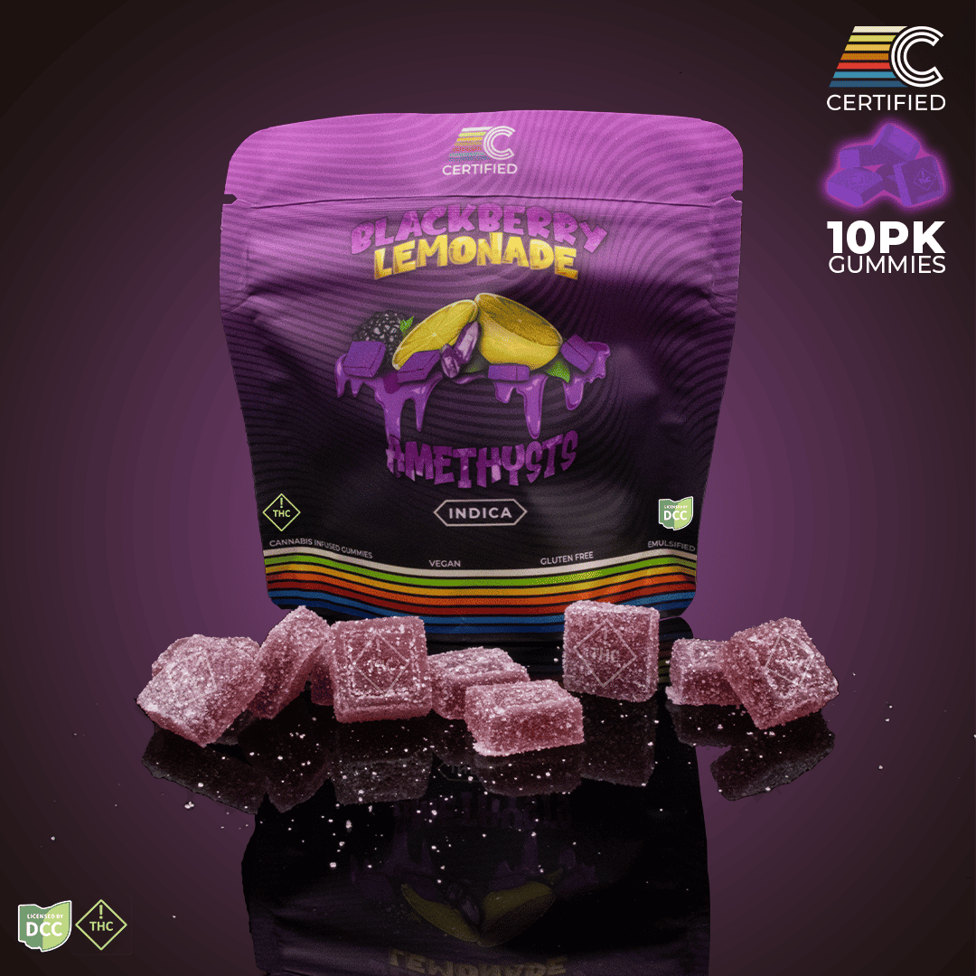 Blackberry Lemonade Amethysts