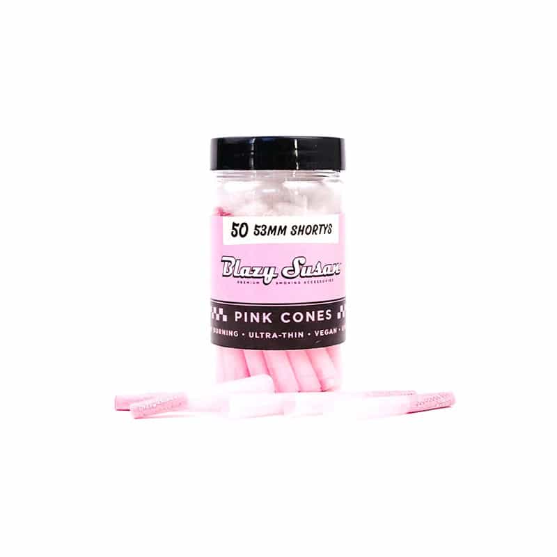 Pink Prerolled Cones 53mm