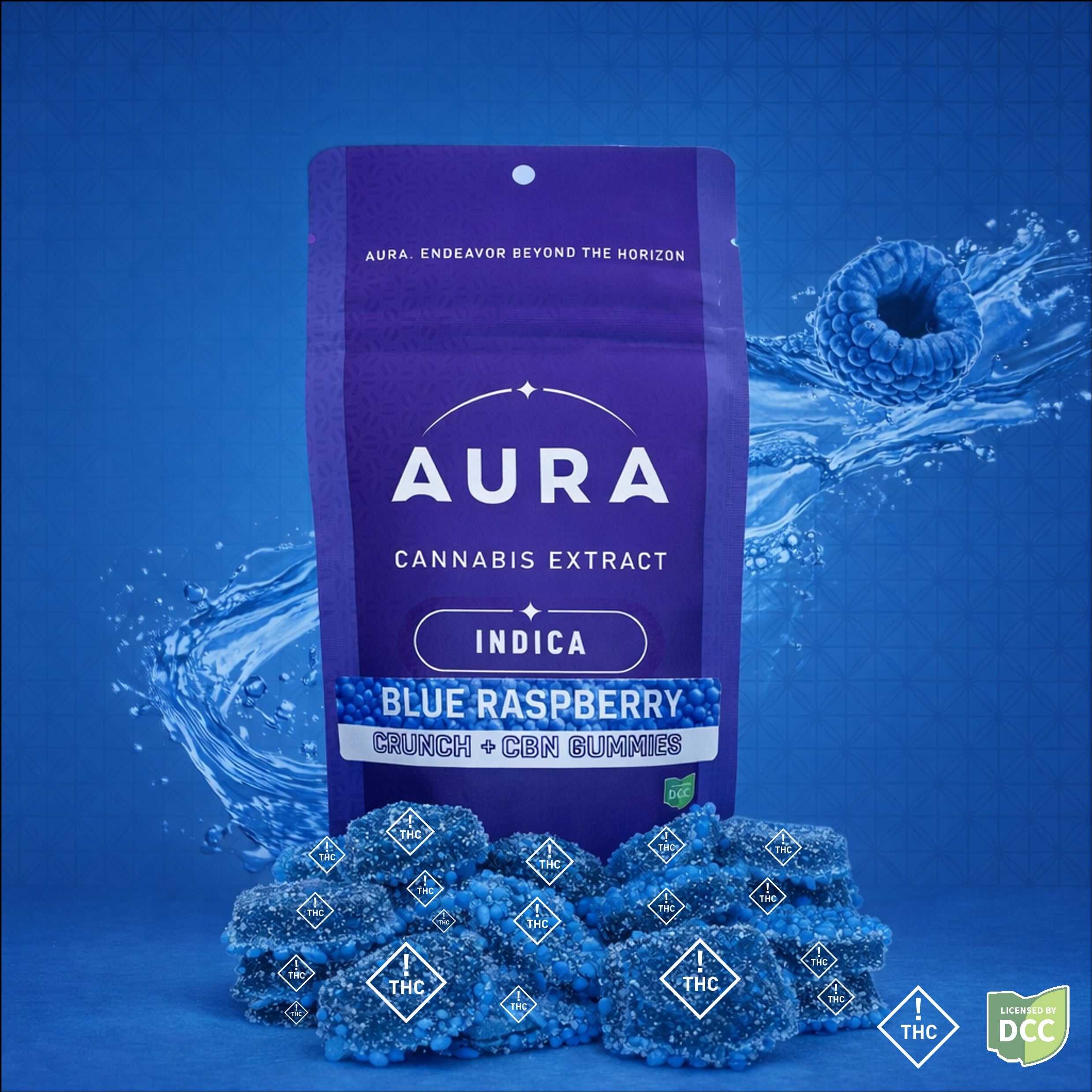 Blue Raspberry Crunch + CBN