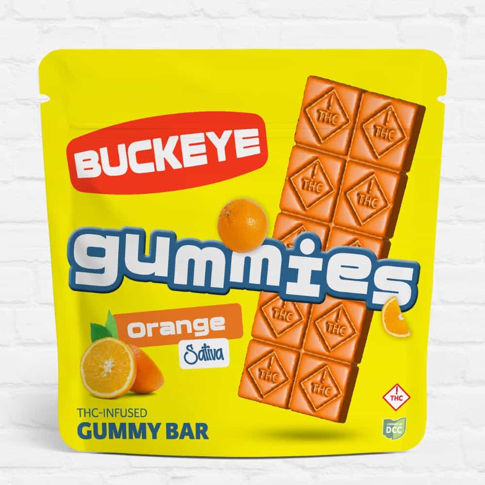 Orange Gummy Bar