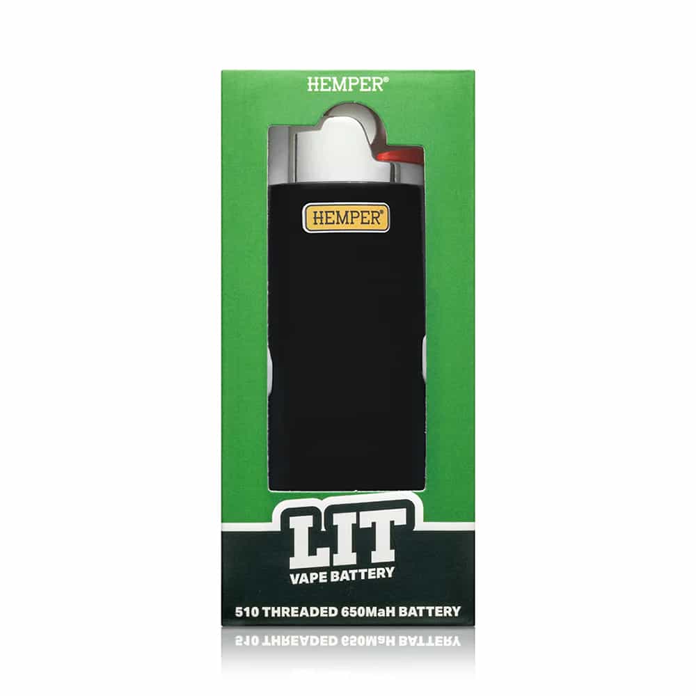 Lit 650mah Variable Voltage 510 Battery