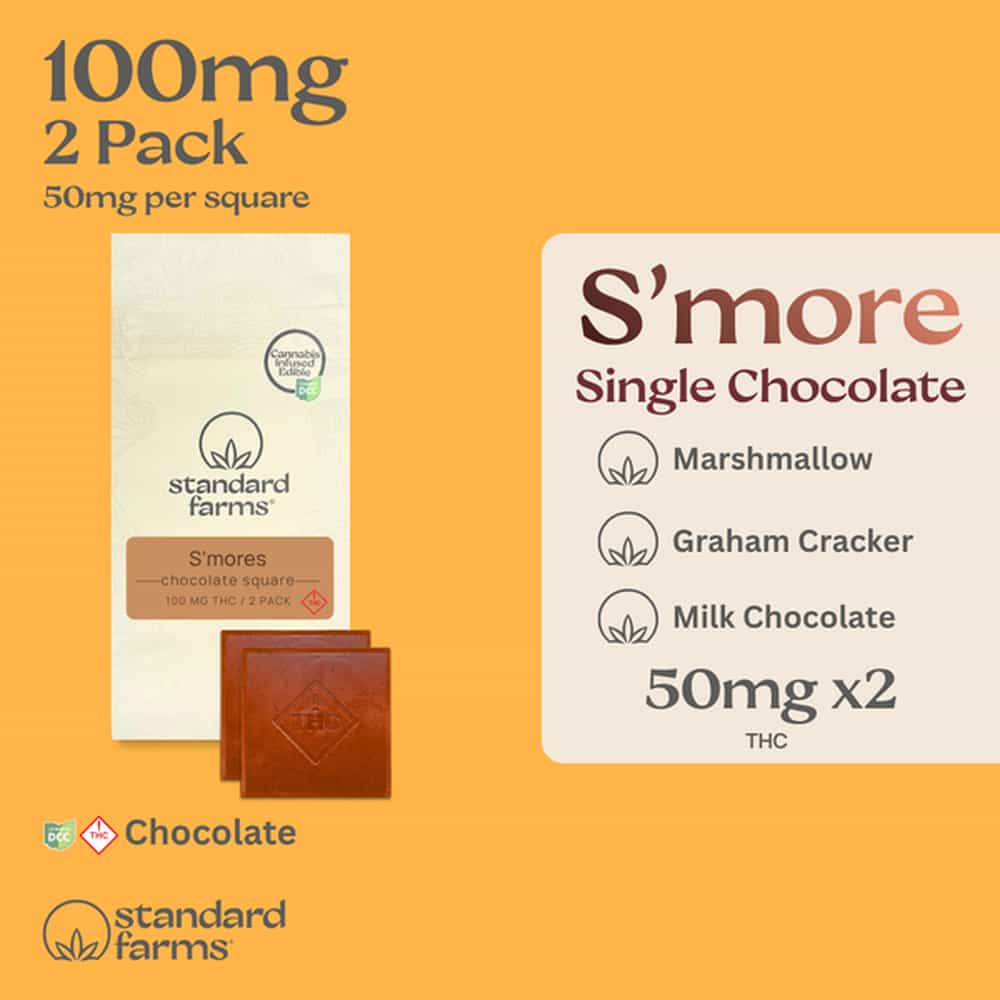 Smores Milk Chocolate Squares